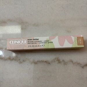 NEW Clinique Even Better All-Over Concealer + Eraser NEW in Box